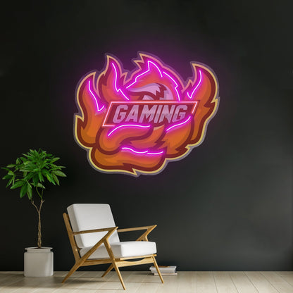 Fox Seven Tails Esport Led Neon Sign Light Custom Led Signs - Shineneon