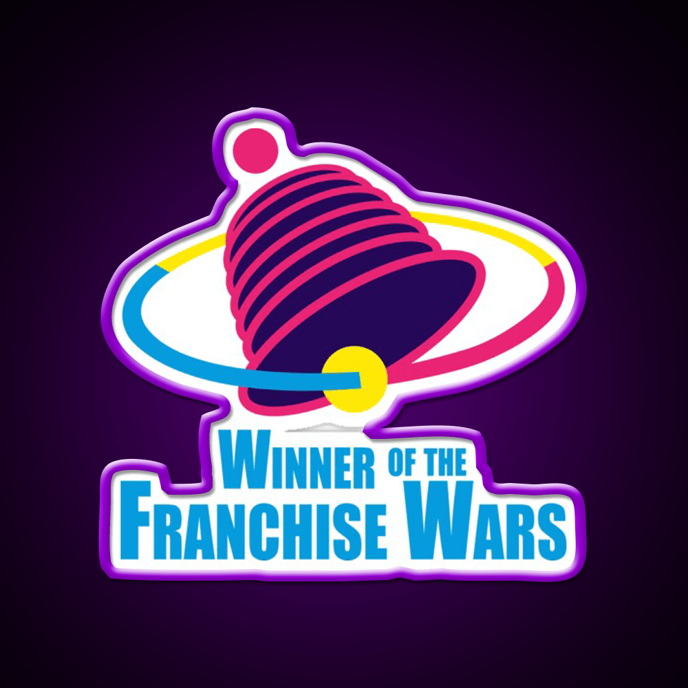 Franchise Wars Winner Fast Food Led Neon Sign For Burger Place Rgb Color - Shineneon