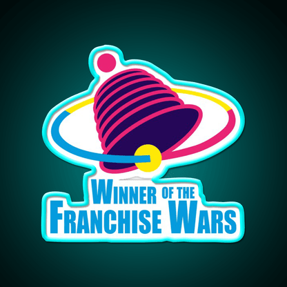 Franchise Wars Winner Fast Food Led Neon Sign For Burger Place Rgb Color - Shineneon