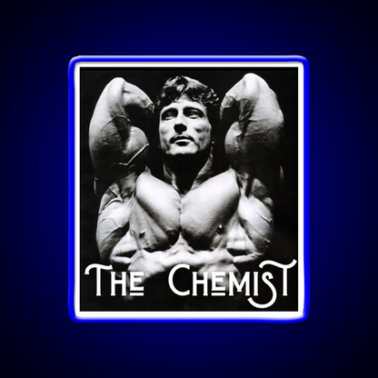 Frank Zane The Chemist Gym Fitness Led Neon Sign Rgb Color