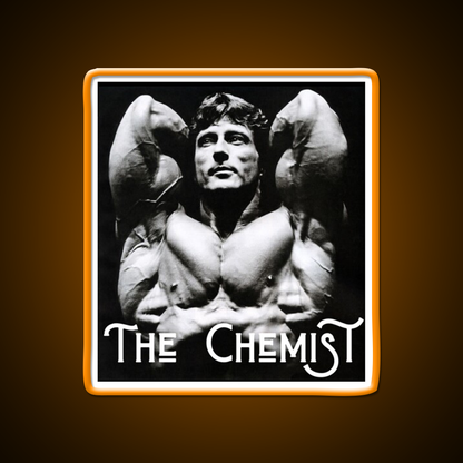 Frank Zane The Chemist Gym Fitness Led Neon Sign Rgb Color