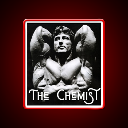 Frank Zane The Chemist Gym Fitness Led Neon Sign Rgb Color