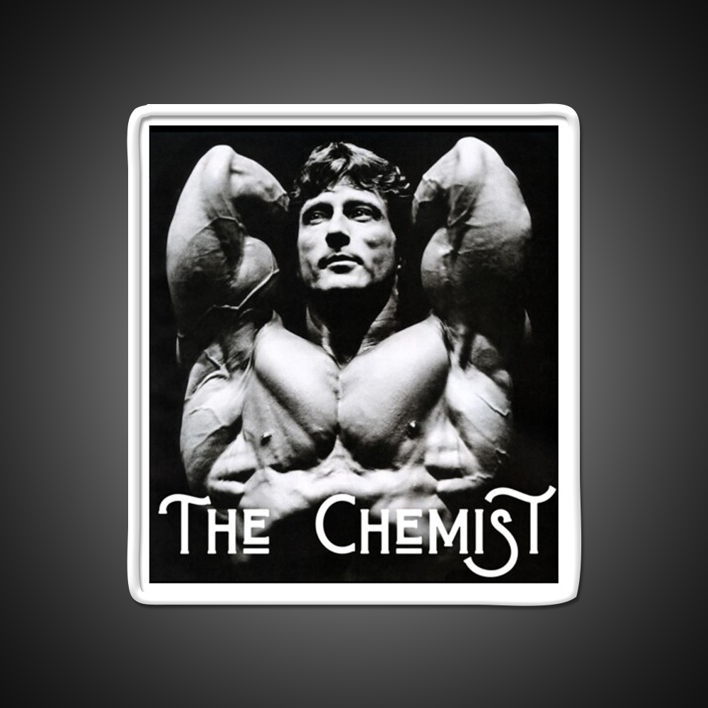Frank Zane The Chemist Gym Fitness Led Neon Sign Rgb Color