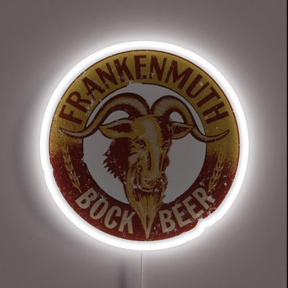 Frankenmuth Beer Rgb Led Neon Sign - Shineneon