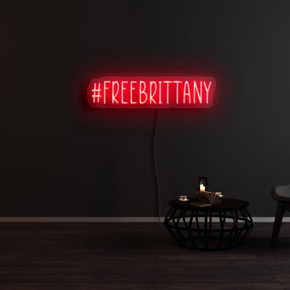 Free Brittany Led Neon Sign - Shineneon