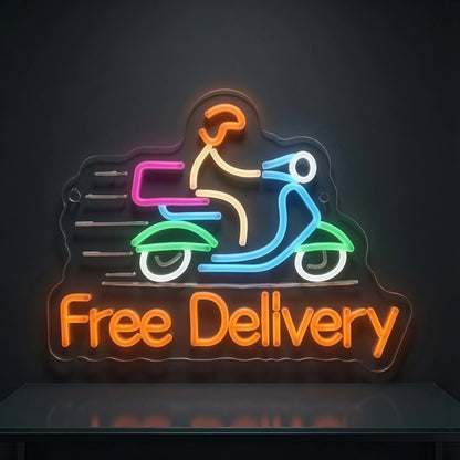 Free Delivery LED Neon Sign - 01 Original Product Image