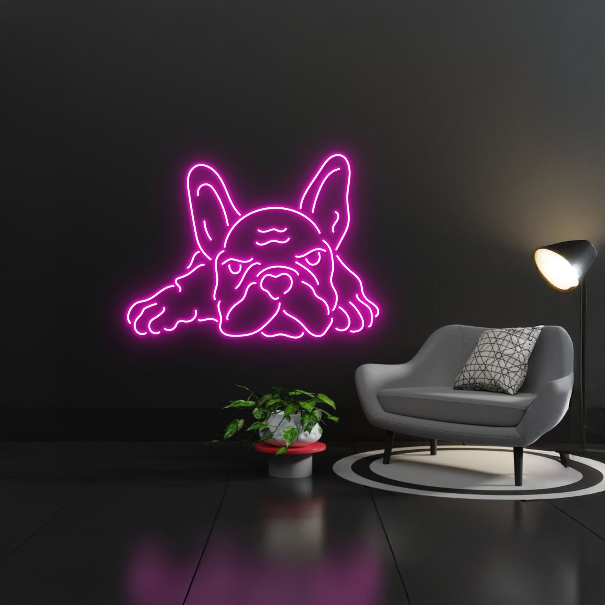 French Bulldog Led Light Dog Lights - Shineneon