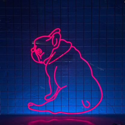 French Bulldog Led Neon Sign Cute Bulldog Led Light | Shineneon