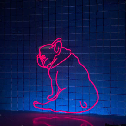 French Bulldog Led Neon Sign Cute Bulldog Led Light | Shineneon