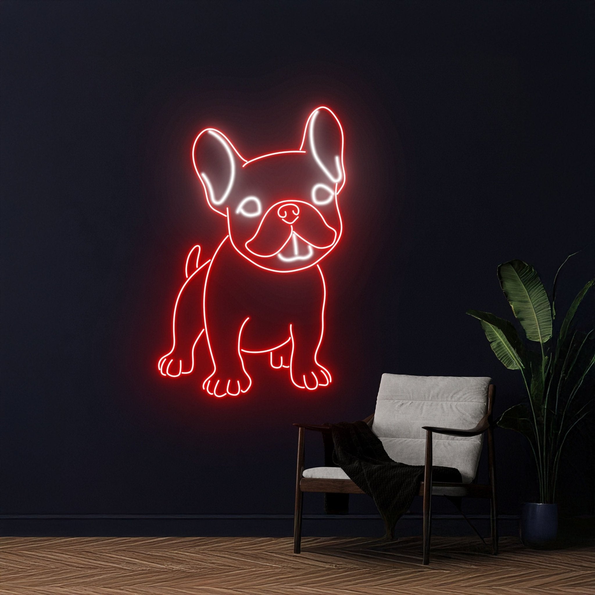 French Bulldog Neon Sign Pet Animal Room Wall Decor - Shineneon