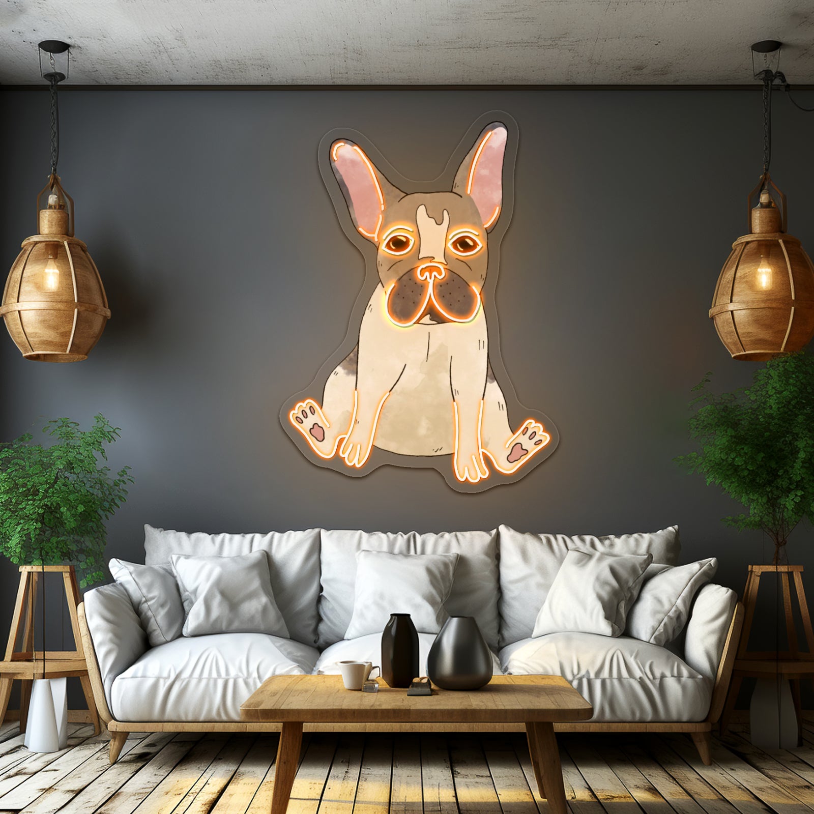 French Bulldog Neon Signs