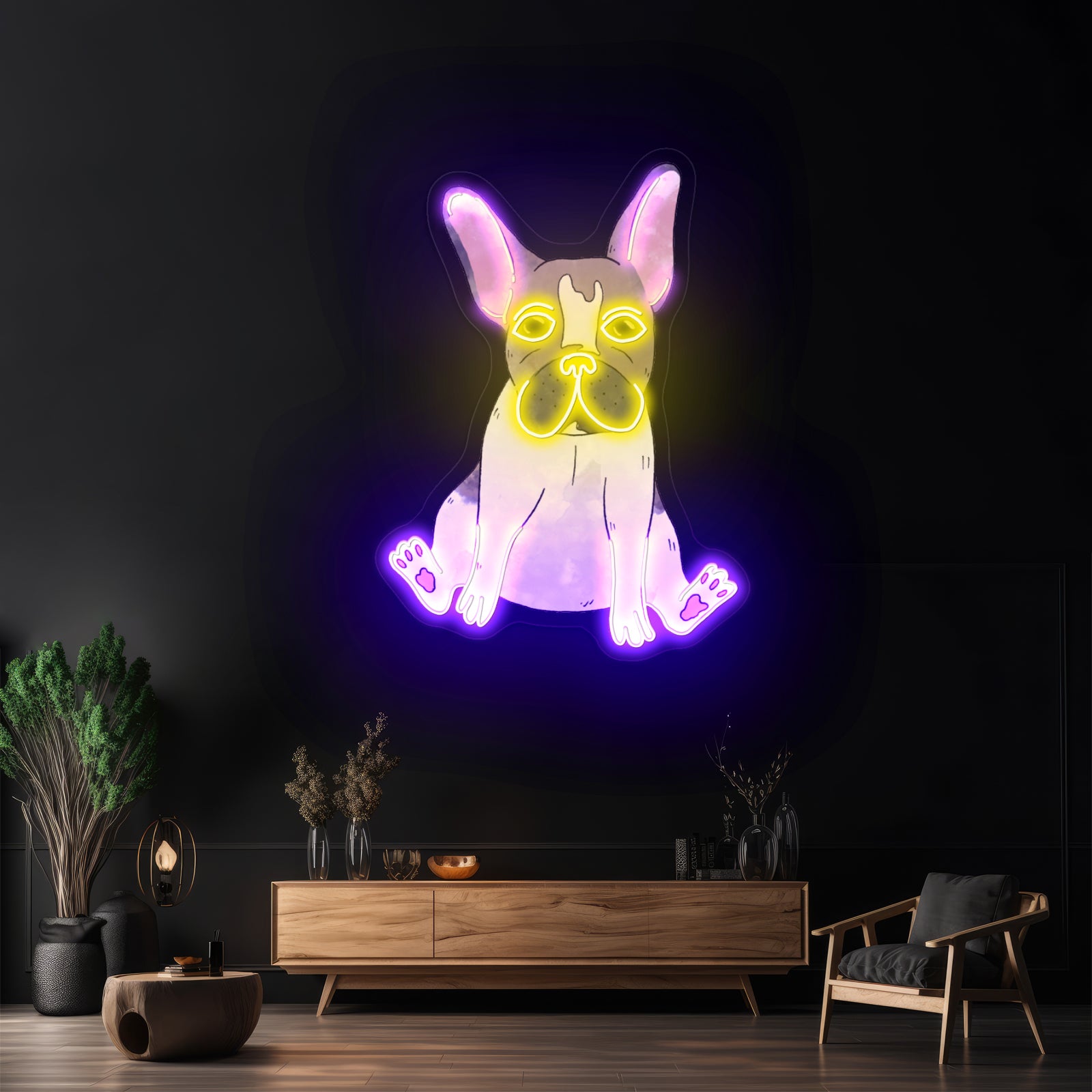 French Bulldog Neon Signs