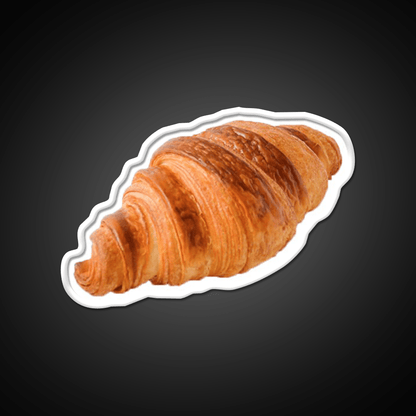 French Croissant Snack Food Led Neon Sign Rgb Color - Shineneon