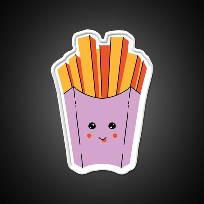 French Fries Snack Food Led Neon Sign Snack Food Led Neon Sign Rgb Color - Shineneon