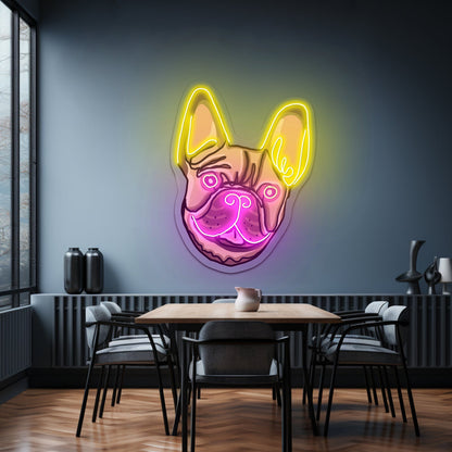 French Georgia Bulldogs Neon Sign - Shineneon