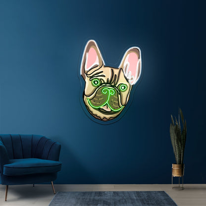 French Georgia Bulldogs Neon Sign - Shineneon