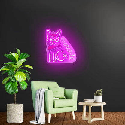 Frenchie Dog Neon Signs For Rooms - Shineneon