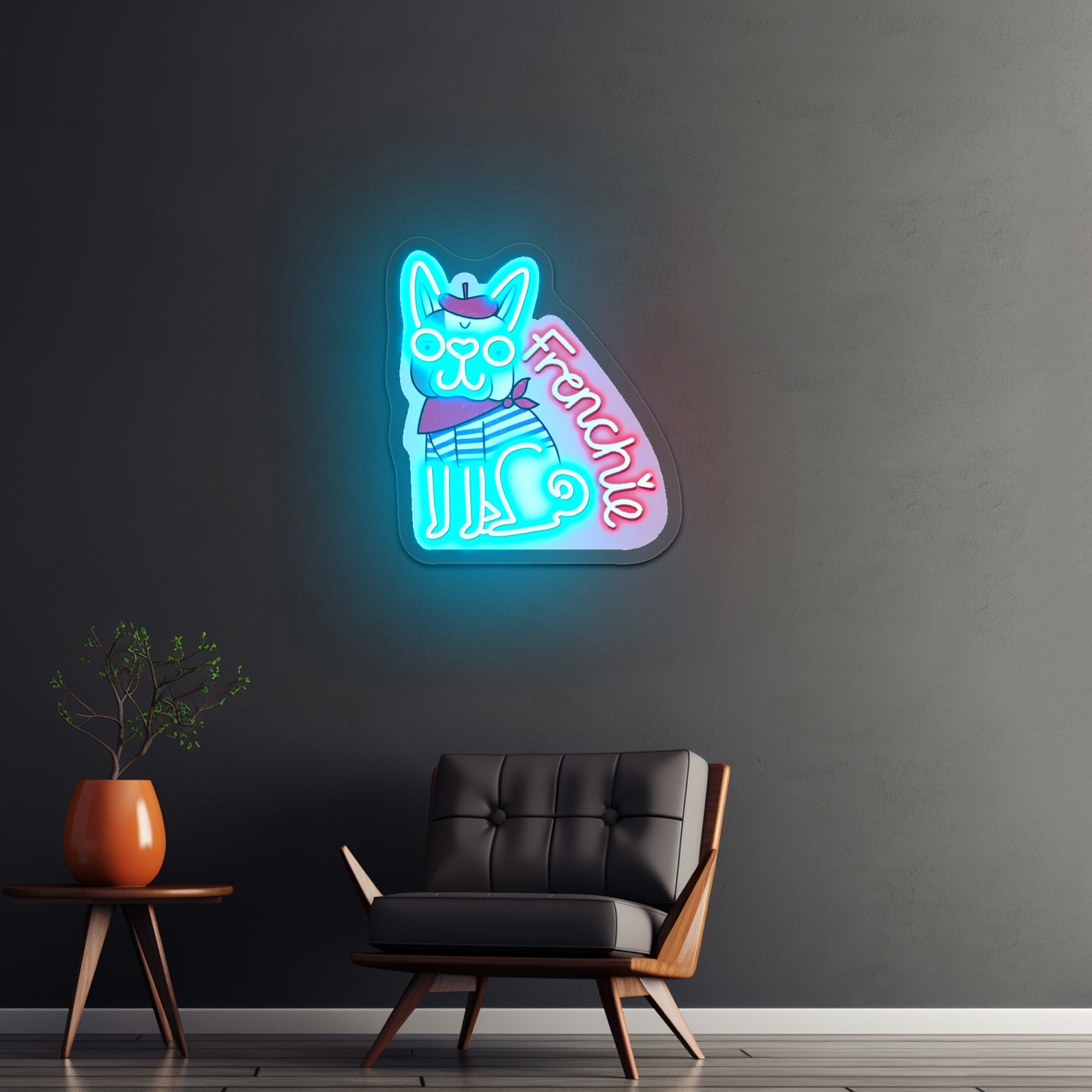 Frenchie Dog Neon Signs For Rooms - Shineneon