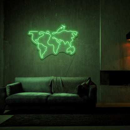 Frequent Flyer Led Neon Sign - Shineneon