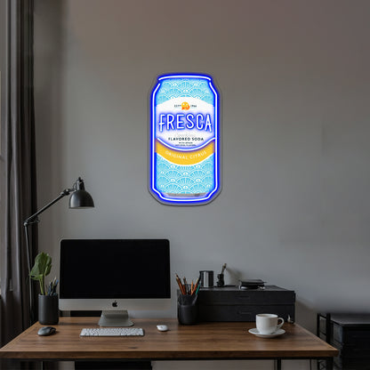 Fresca Can Artwork Neon Led Signs