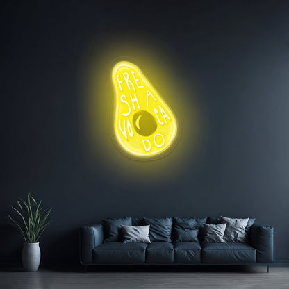 Fresh Avocado10 Neon Green Sign - Shineneon
