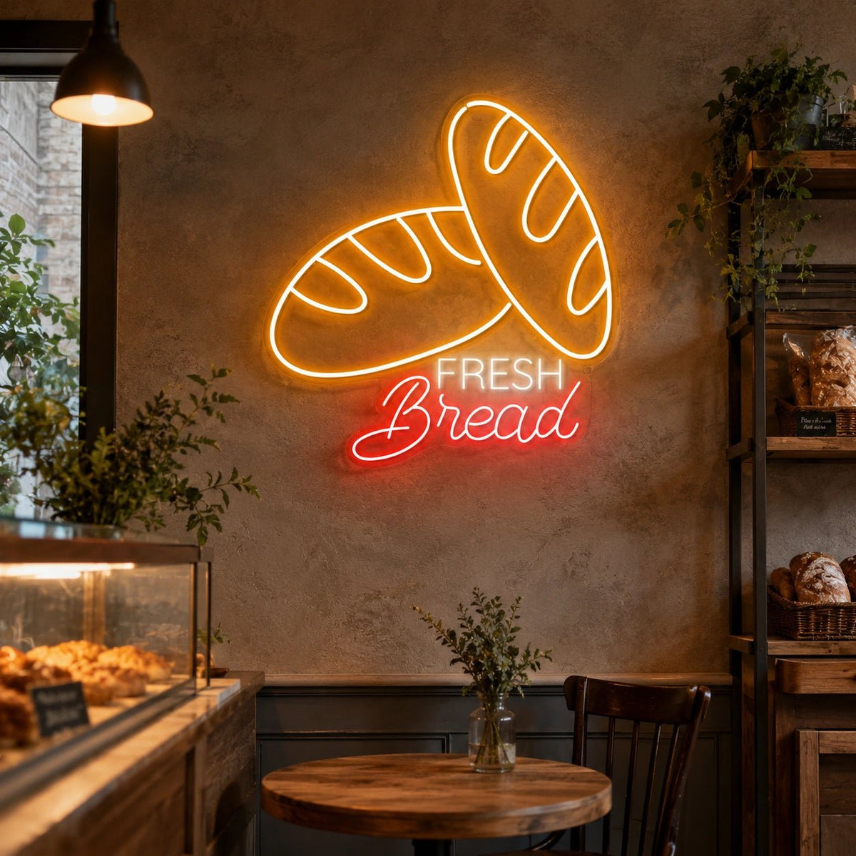 Fresh Bread Loaves LED Neon Sign - Shineneon