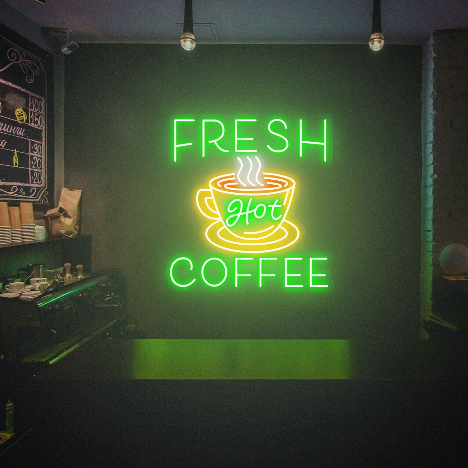 Fresh Coffee Shop Sign Cafe Neon Sign | Shineneon
