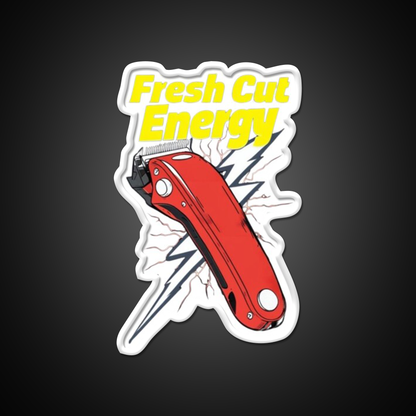 Fresh Cut Energy Barber Vibes Only Barber Shop Haircut Led Neon Sign - LED neon sign view 11
