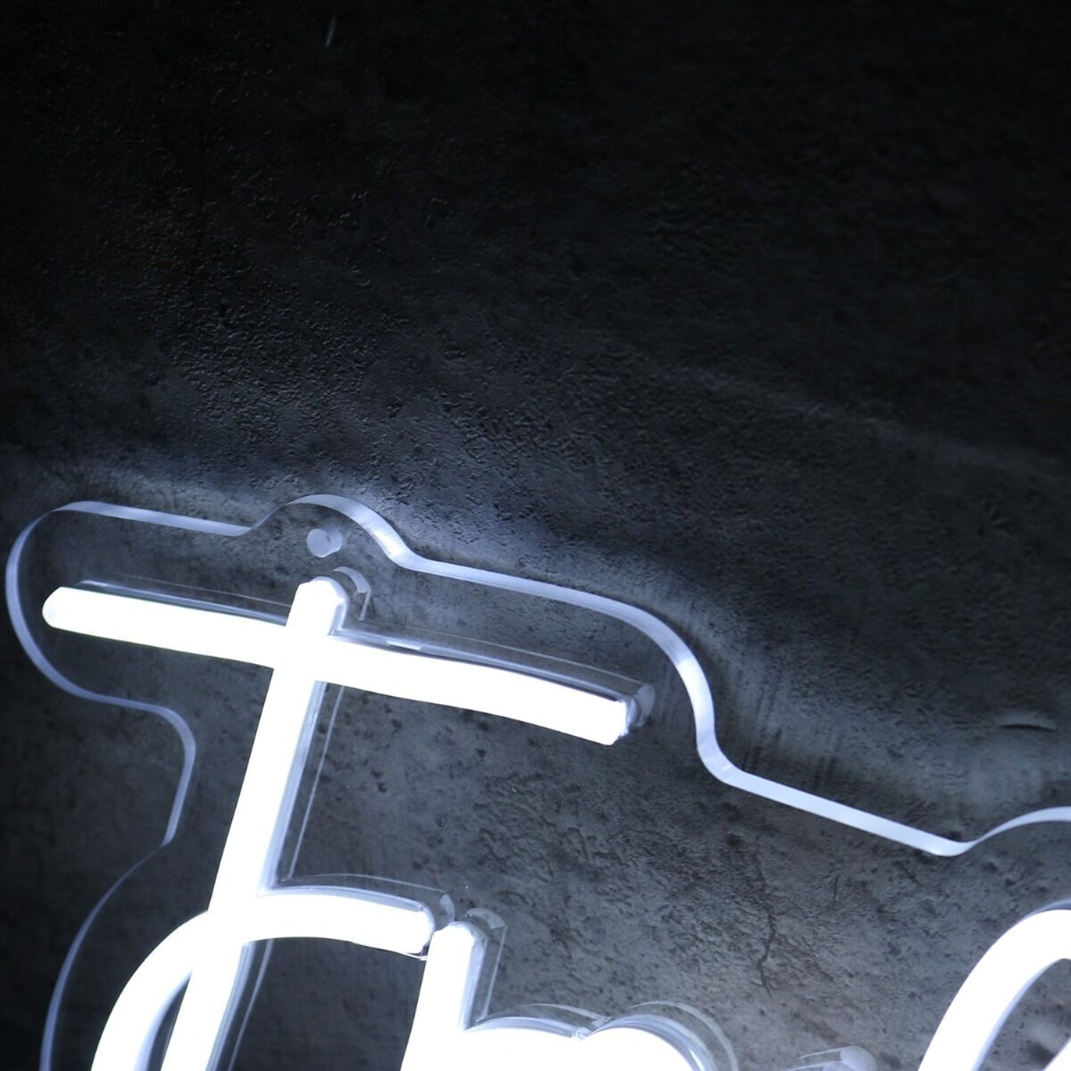 Fresh Cut White Led Neon Sign | Shineneon