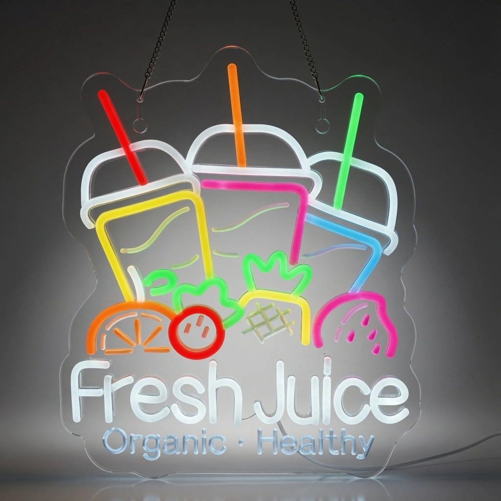Fresh Juice LED Neon Sign - 01 Original Product Image