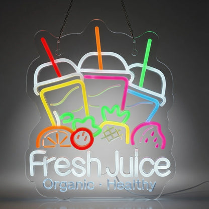 Fresh Juice LED Neon Sign - 01 Original Product Image