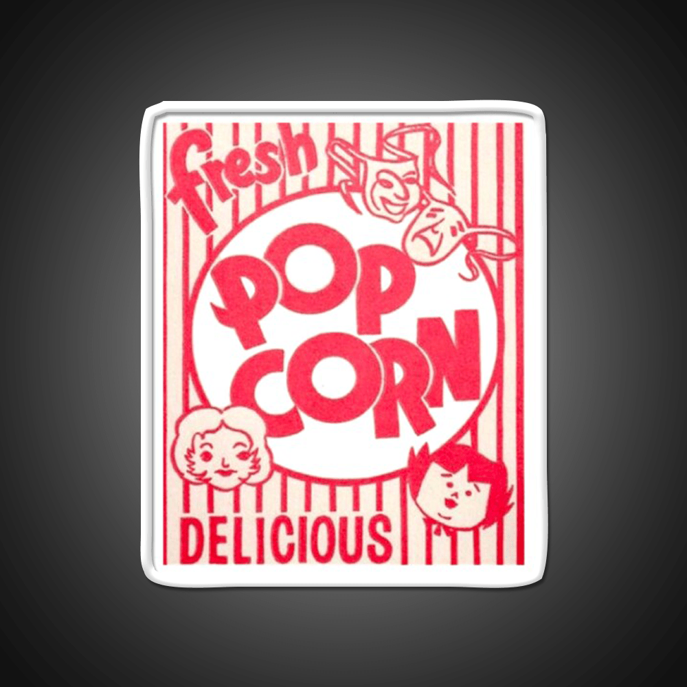 Fresh Popcorn Snack Food Led Neon Sign Rgb Color - Shineneon