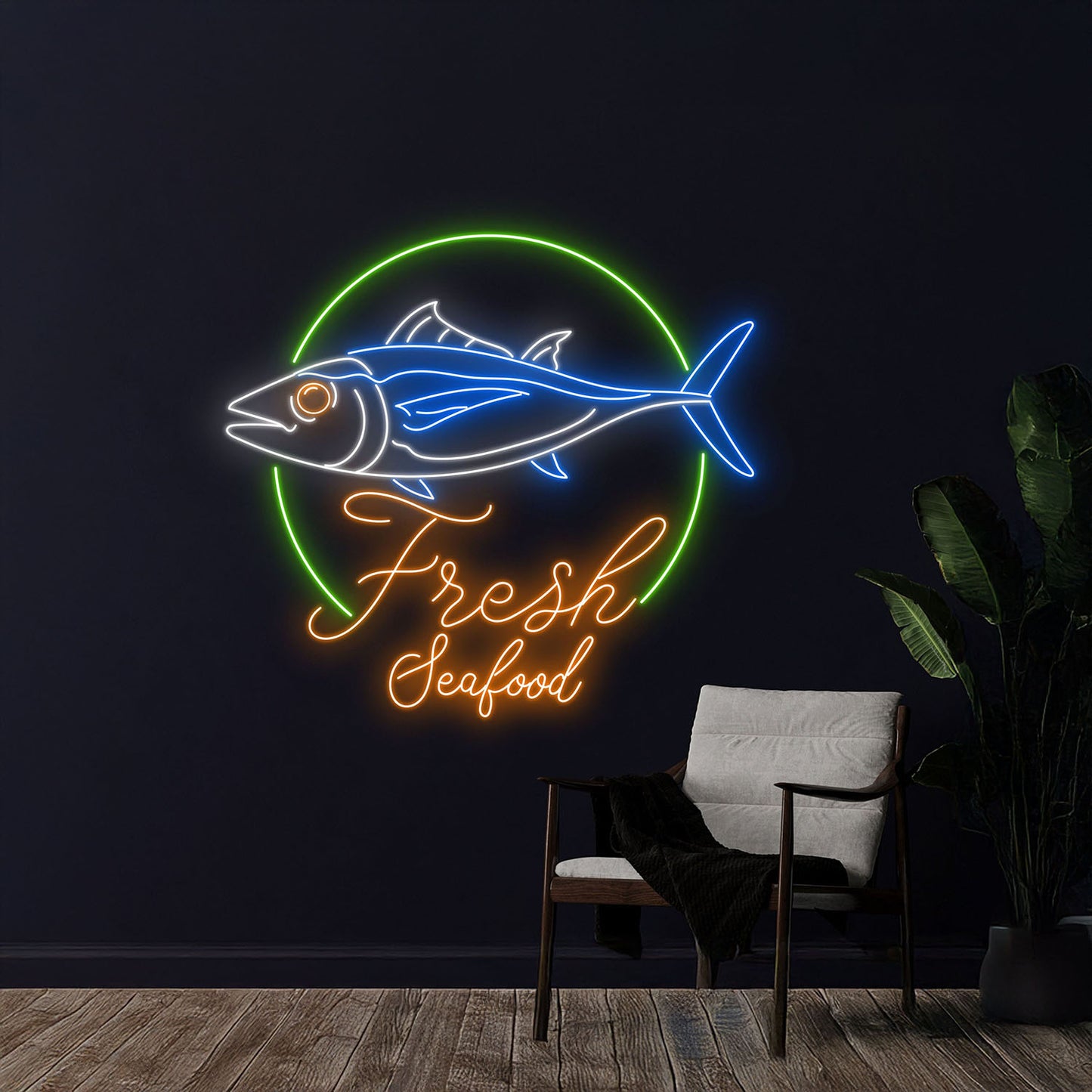 Fresh Seafood Led Neon Sign