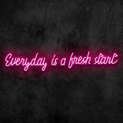 Fresh Start Led Neon Sign - Shineneon