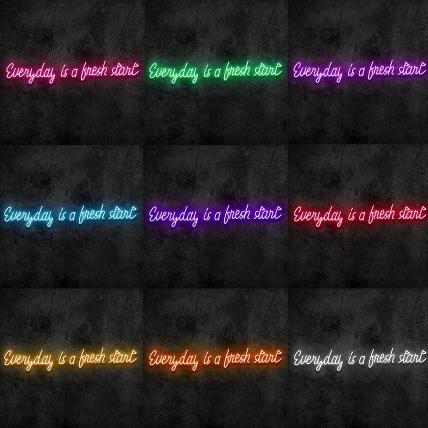 Fresh Start Led Neon Sign - Shineneon