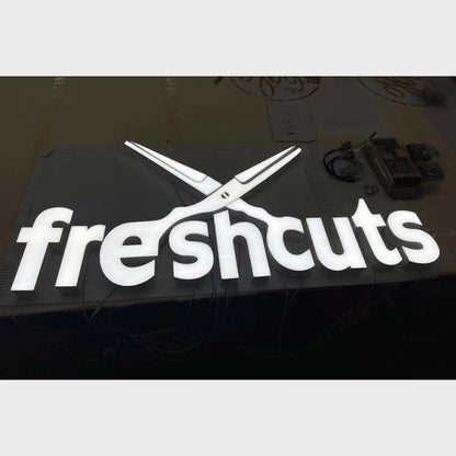 Freshcuts 3D Frontlit Channel Letters Led Light Sign - Shineneon