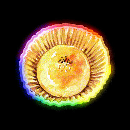 Freshly Baked Chinese Mung Bean Pastry Led Neon Sign Chinese Food Rgb Color