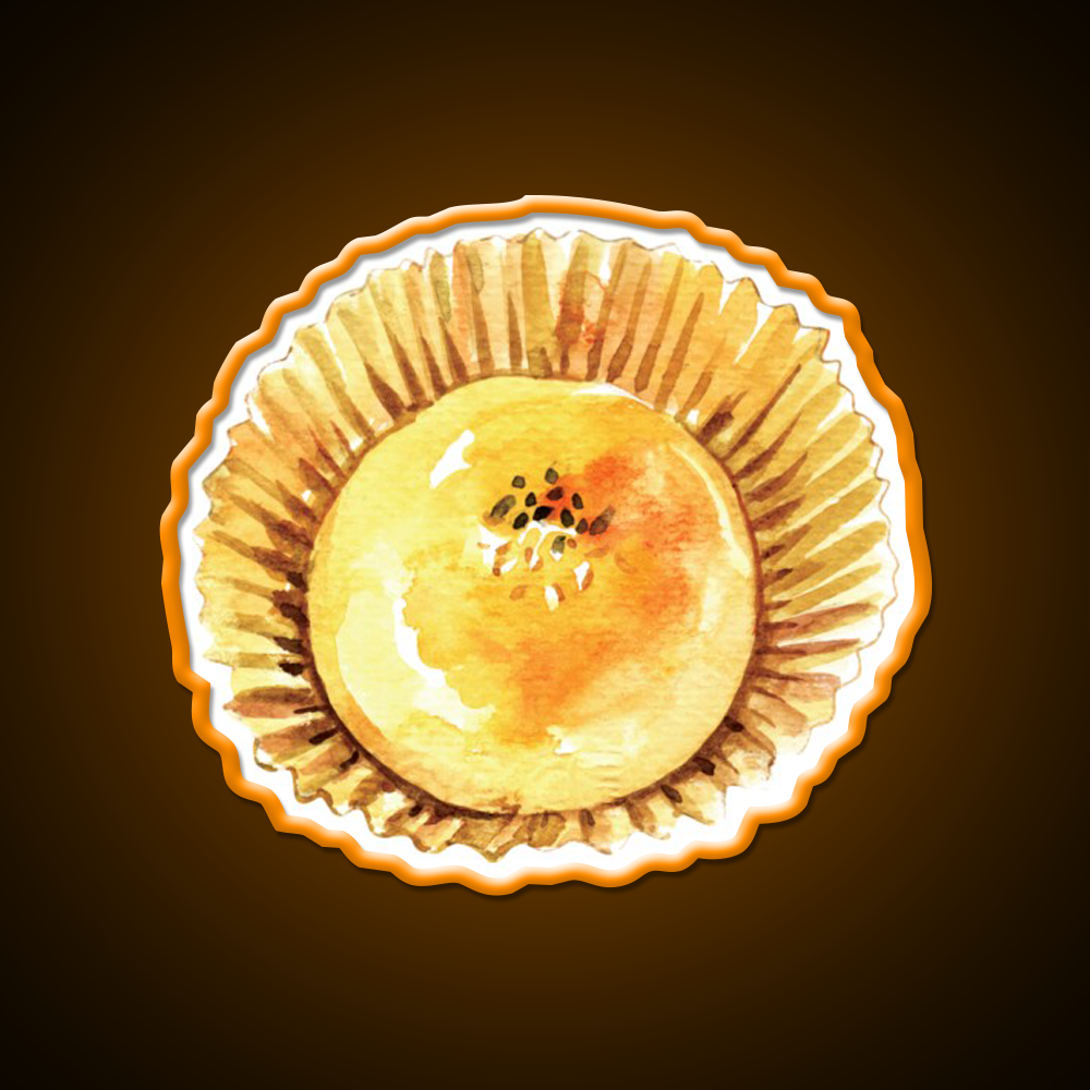 Freshly Baked Chinese Mung Bean Pastry Led Neon Sign Chinese Food Rgb Color