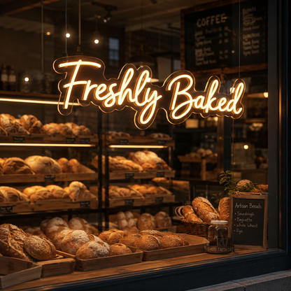 Freshly Baked LED Neon Sign - 02 High-Converting Product Image