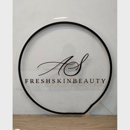 Freshskinbeauty Acrylic Business Logo Sign - Shineneon