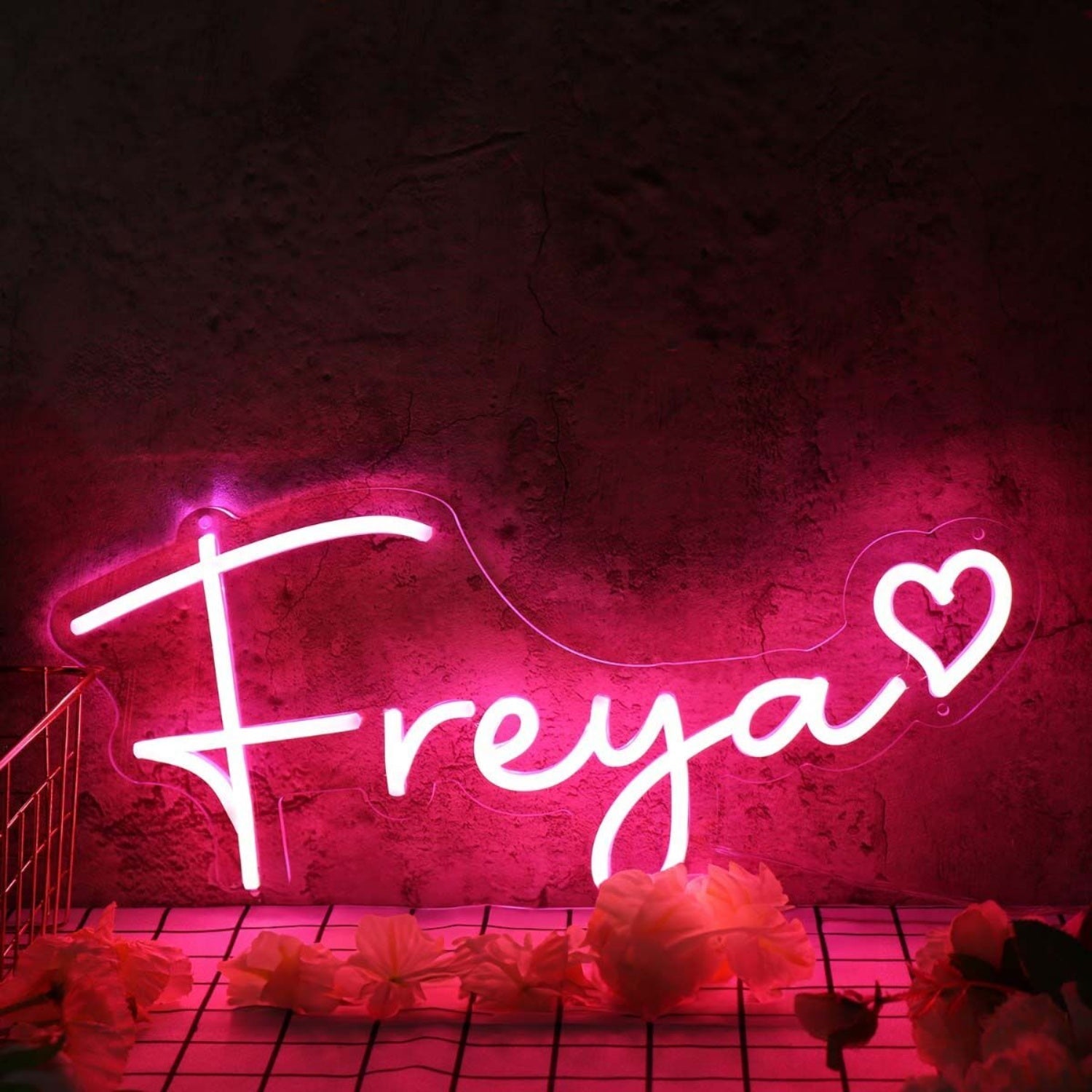 Freya Red Led Neon Sign - Shineneon