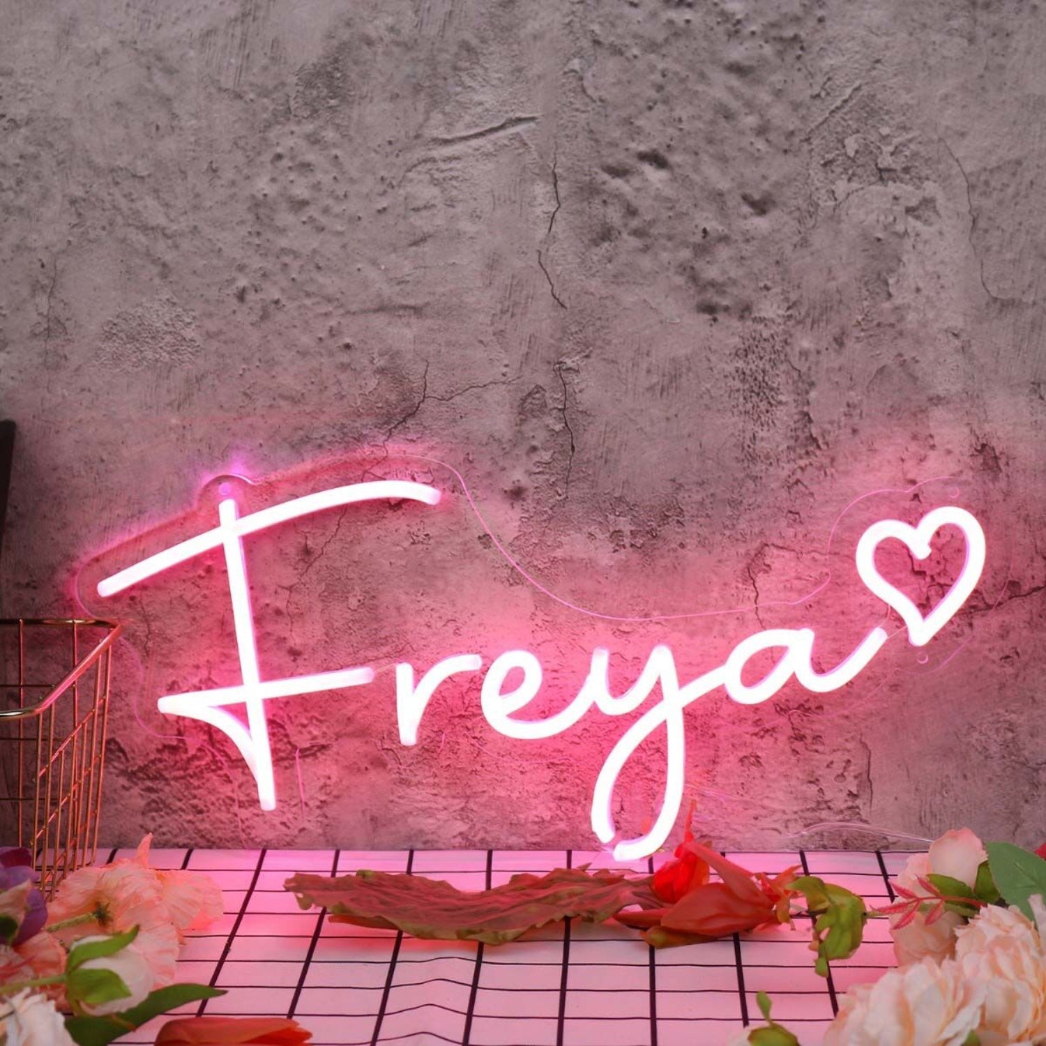 Freya Red Led Neon Sign - Shineneon