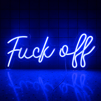 Frick Off LED Neon Sign - 01 Original Product Image