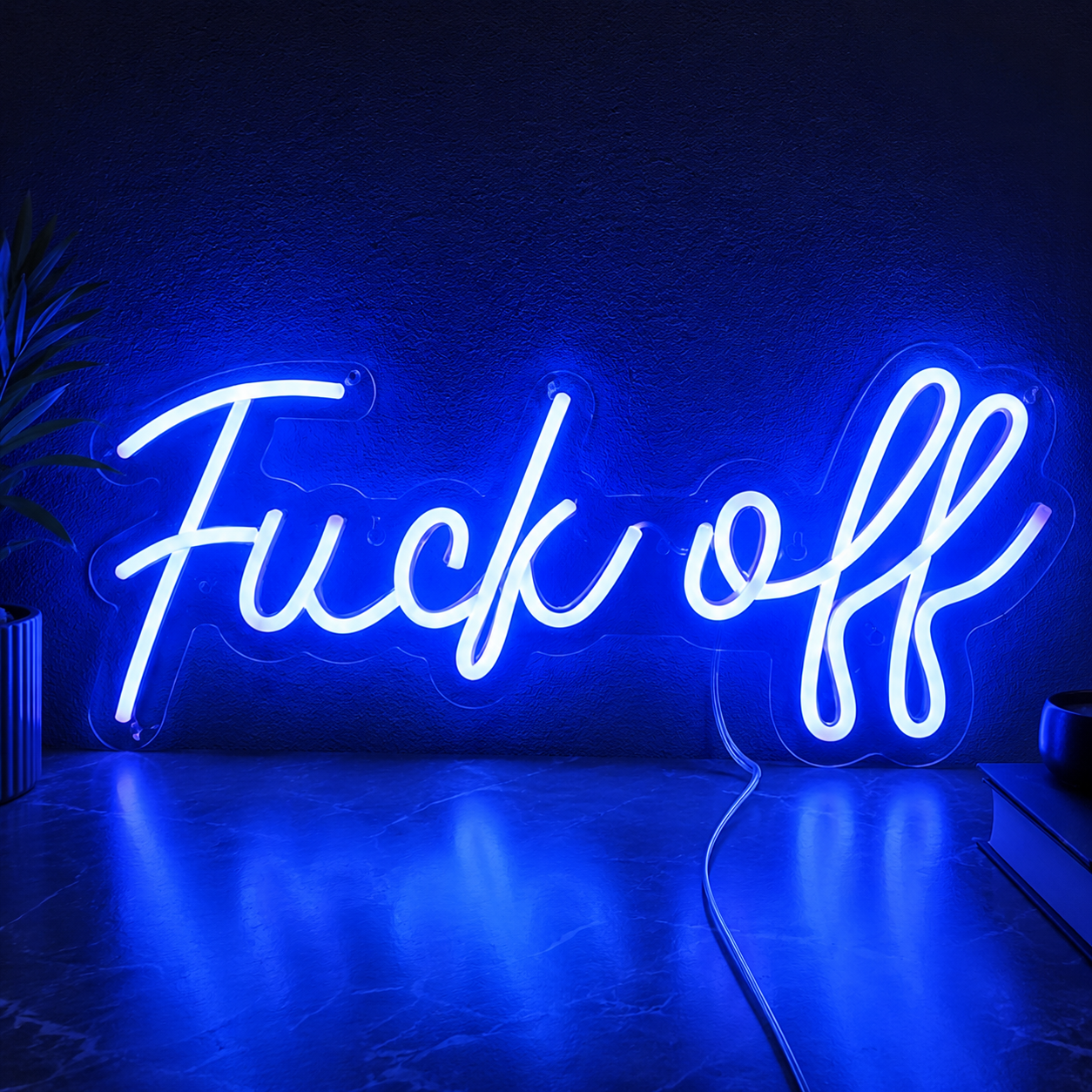 Frick Off LED Neon Sign - 02 High-Converting Product Image
