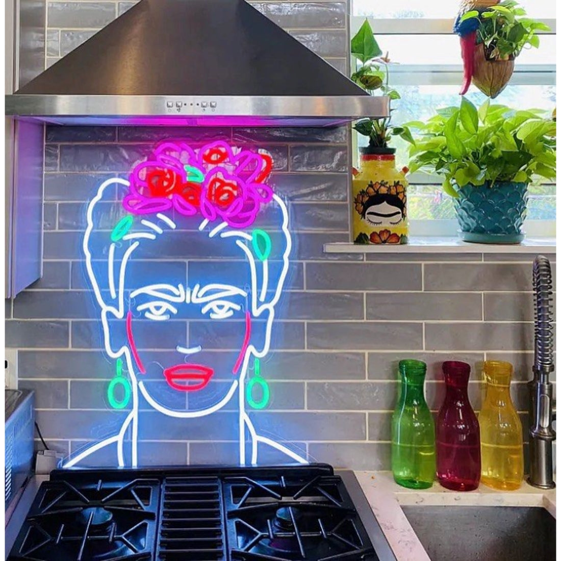 Frida Art Led Sign Business Neon Sign