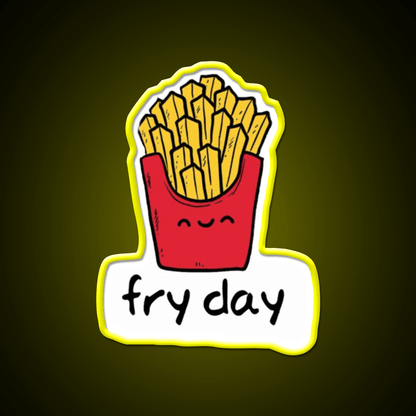 Friday Snack Food Led Neon Sign Rgb Color - Shineneon