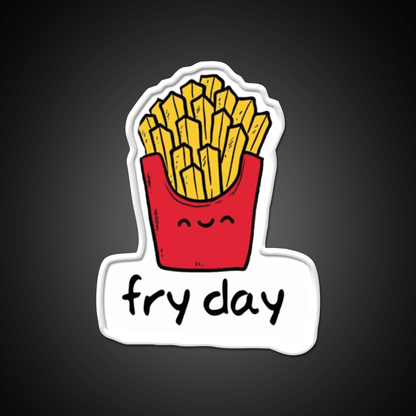 Friday Snack Food Led Neon Sign Rgb Color - Shineneon
