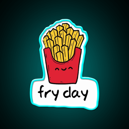 Friday Snack Food Led Neon Sign Rgb Color - Shineneon