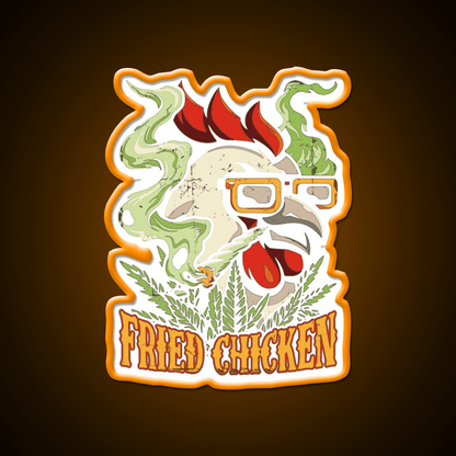 Fried Chicken Fast Food Led Neon Sign For Burger Place Wall Art Rgb Color - Shineneon