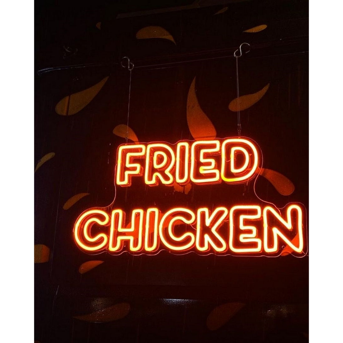 Fried Chicken Led Sign Business Neon Sign
